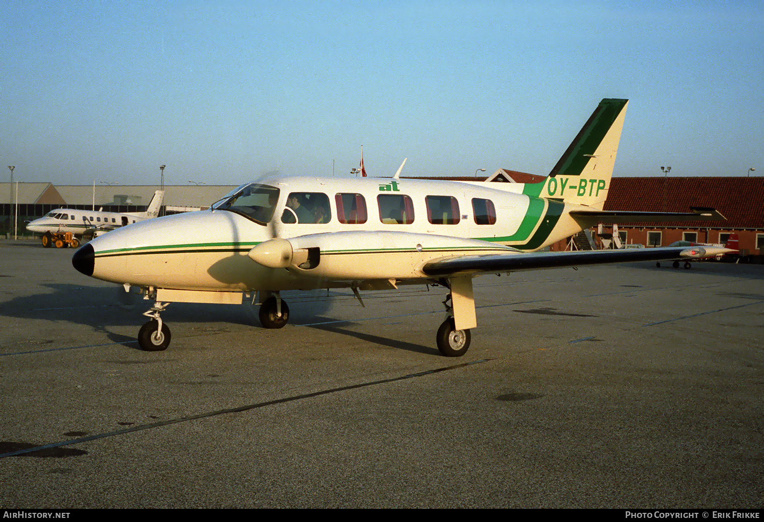 Aircraft Photo of OY-BTP | Piper PA-31-350 Navajo Chieftain | Aalborg Air Taxi | AirHistory.net #517754
