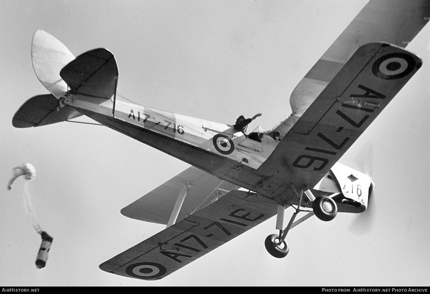 Aircraft Photo of A17-716 | De Havilland D.H. 82A Tiger Moth | Australia - Air Force | AirHistory.net #517772