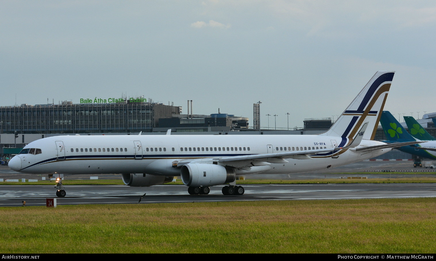 Aircraft Photo of SX-RFA | Boeing 757-23N | GainJet Aviation | AirHistory.net #517779