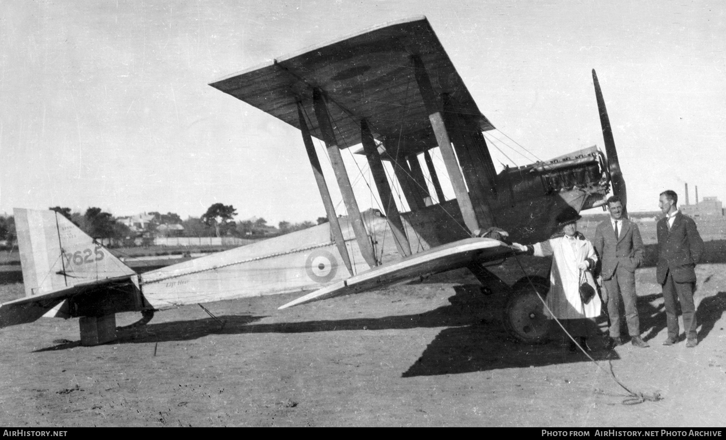 Aircraft Photo of C7625 / 7625 | Airco DH-6 | UK - Air Force | AirHistory.net #517781