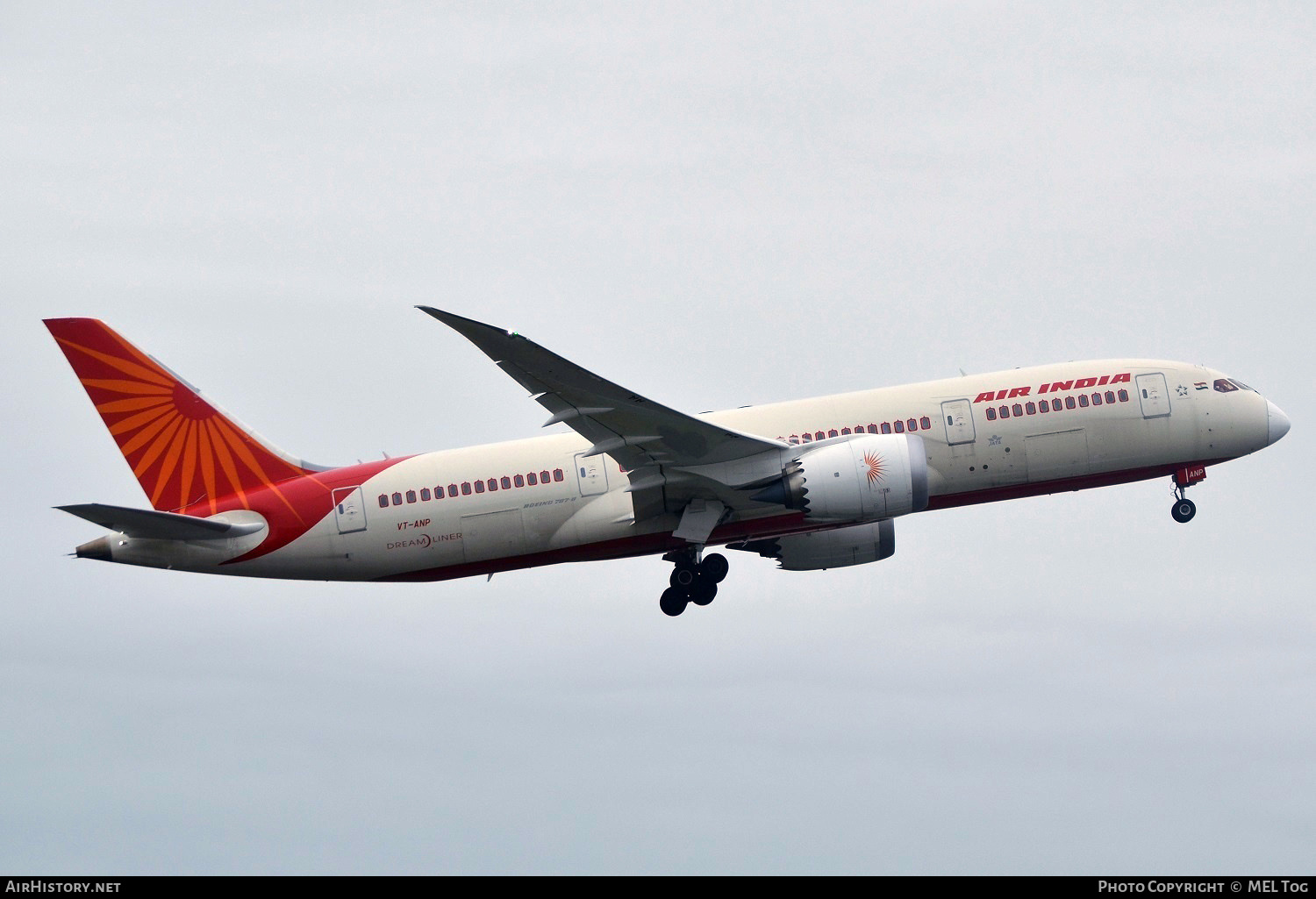Aircraft Photo of VT-ANP | Boeing 787-8 Dreamliner | Air India | AirHistory.net #517803