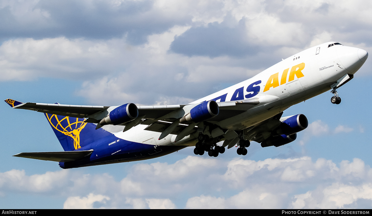 Aircraft Photo of N498MC | Boeing 747-47UF/SCD | Atlas Air | AirHistory.net #517813