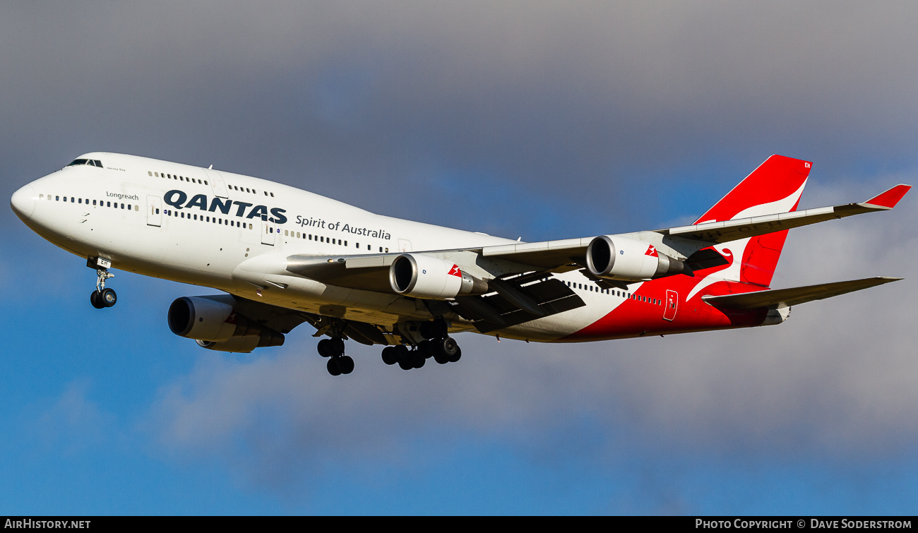 Aircraft Photo of VH-OEH | Boeing 747-438/ER | Qantas | AirHistory.net #517815