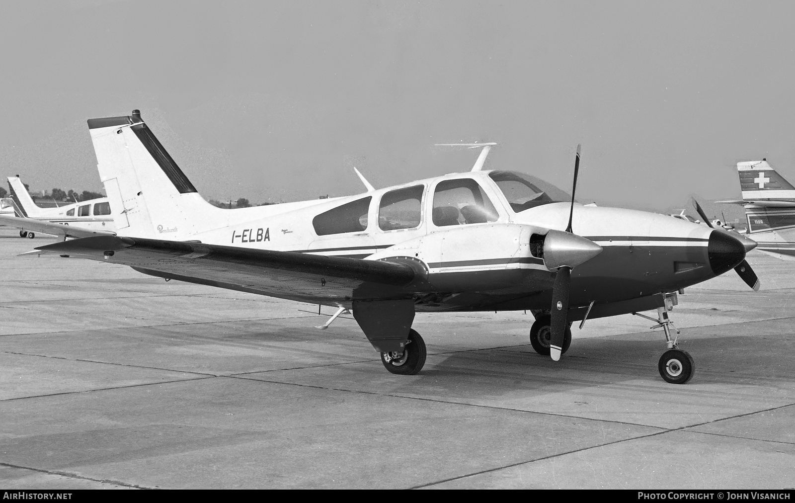 Aircraft Photo of I-ELBA | Beech 95-B55 Baron | AirHistory.net #517826