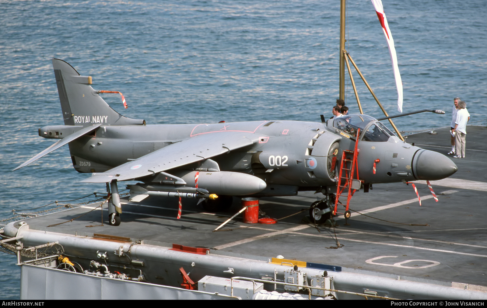 Aircraft Photo of ZD579 | British Aerospace Sea Harrier FA2 | UK - Navy | AirHistory.net #517835
