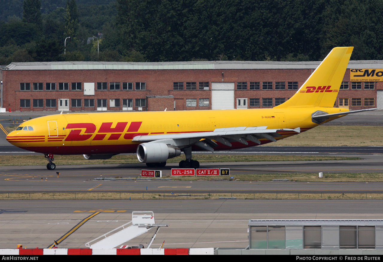 Aircraft Photo of D-AEAE | Airbus A300B4-622R(F) | DHL International | AirHistory.net #517837