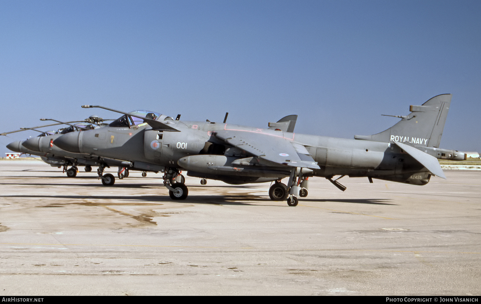 Aircraft Photo of XZ455 | British Aerospace Sea Harrier FA2 | UK - Navy | AirHistory.net #517838