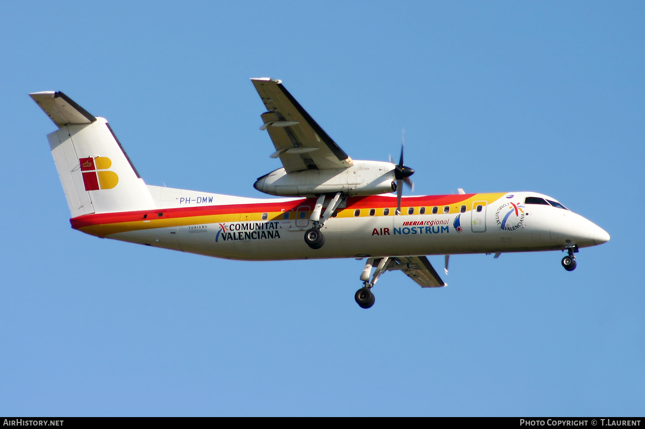 Aircraft Photo of PH-DMW | Bombardier DHC-8-315Q Dash 8 | Iberia Regional | AirHistory.net #517840