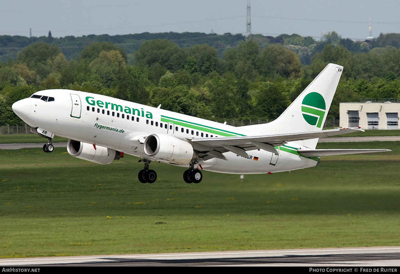 Aircraft Photo of D-AGER | Boeing 737-75B | Germania | AirHistory.net #517849