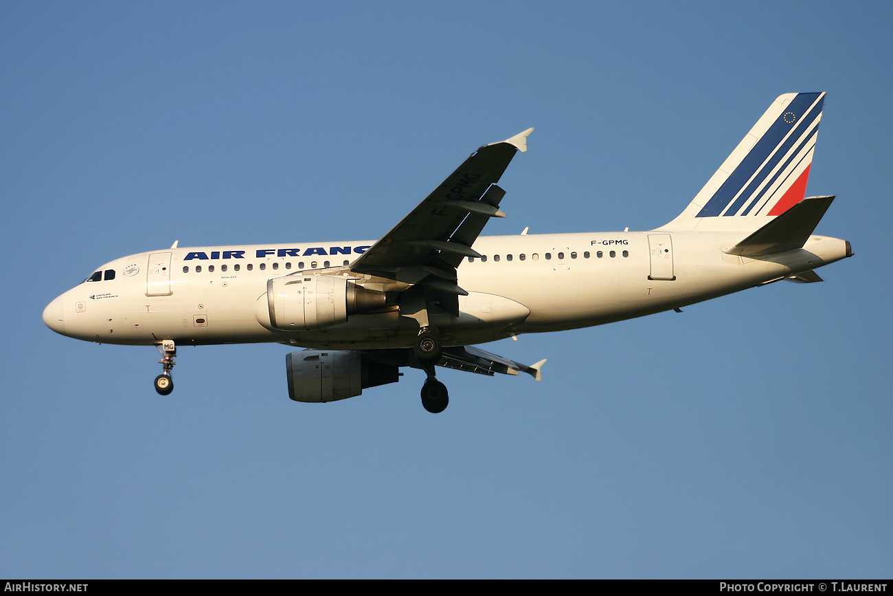 Aircraft Photo of F-GPMG | Airbus A319-113 | Air France | AirHistory.net #517861