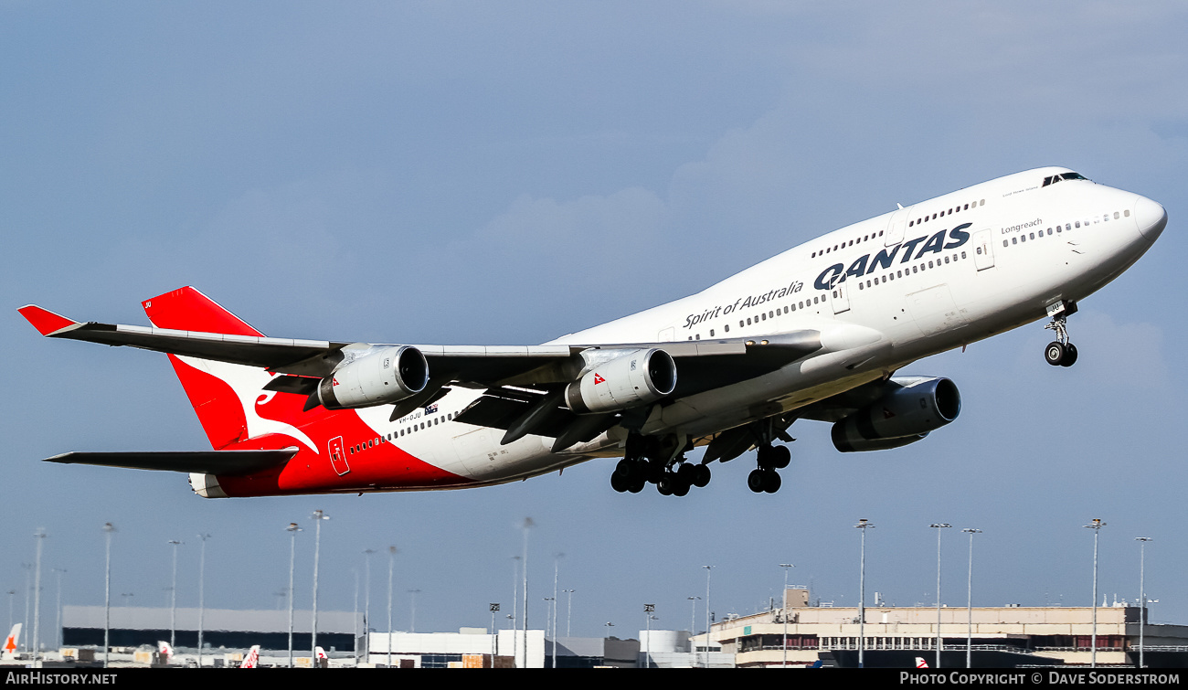 Aircraft Photo of VH-OJU | Boeing 747-438 | Qantas | AirHistory.net #517873