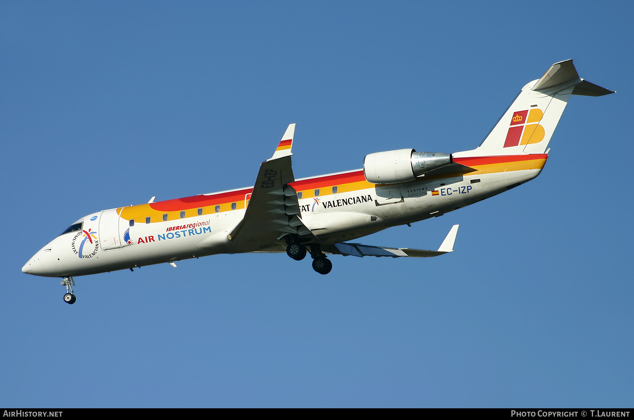 Aircraft Photo of EC-IZP | Bombardier CRJ-200ER (CL-600-2B19) | Iberia | AirHistory.net #517879