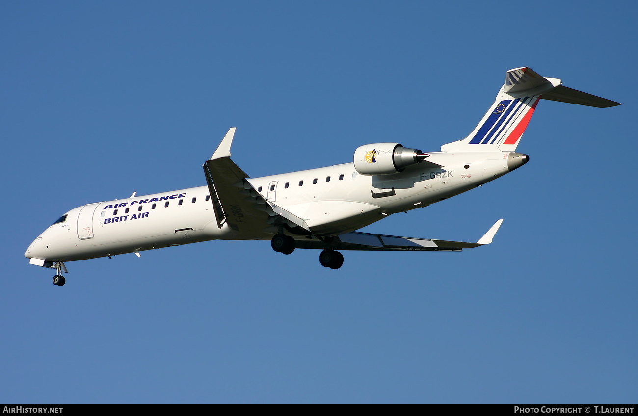 Aircraft Photo of F-GRZK | Bombardier CRJ-702 (CL-600-2C10) | Air France | AirHistory.net #517883