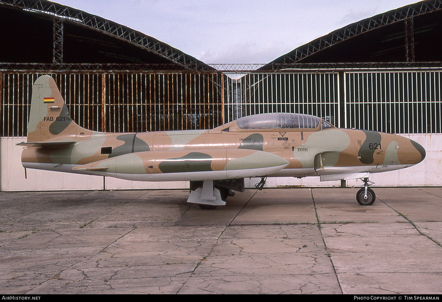 Aircraft Photo of FAB-621 | Canadair T-33AN Silver Star 3 | Bolivia - Air Force | AirHistory.net #517896