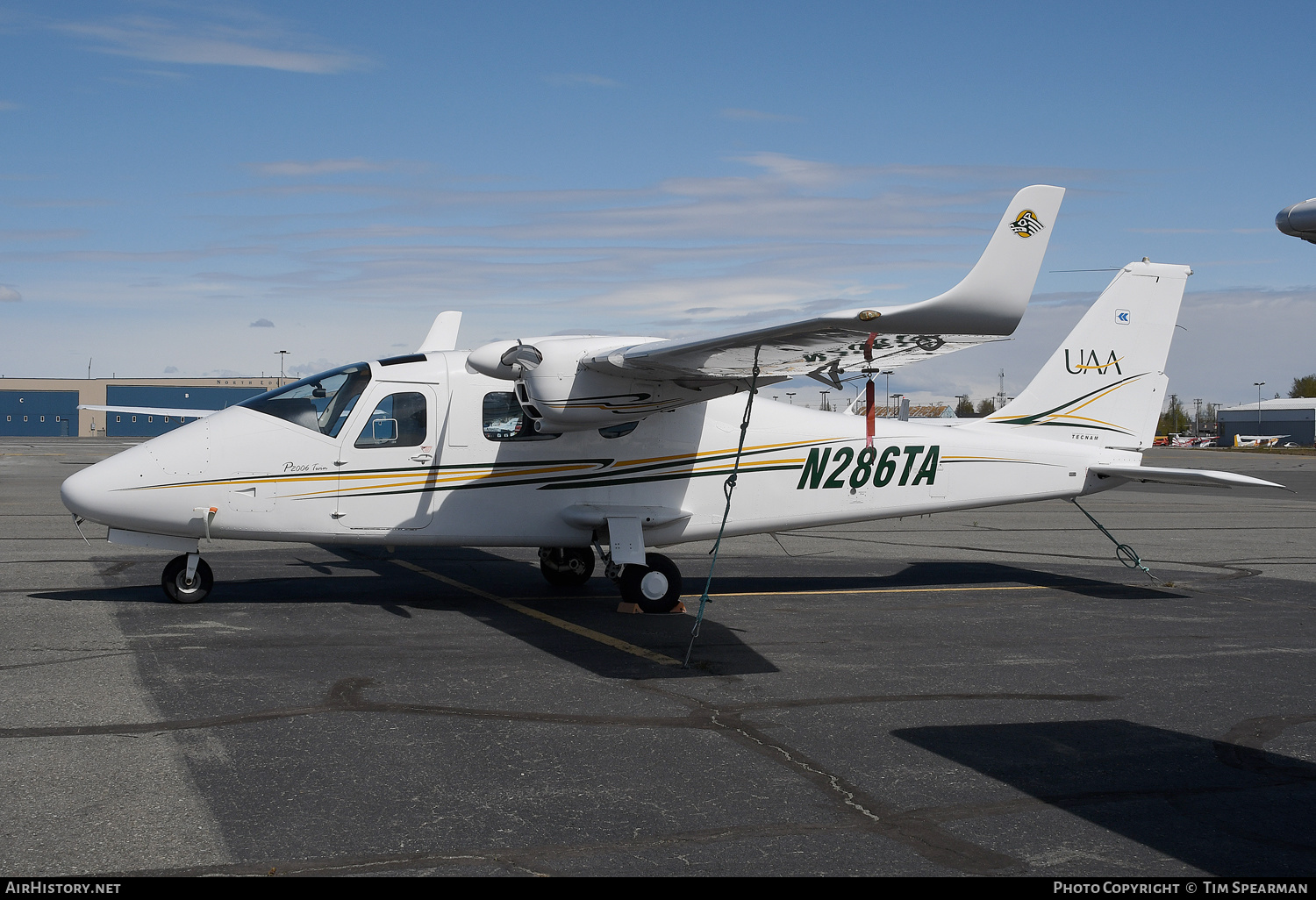 Aircraft Photo of N286TA | Tecnam P-2006T | UAA - University of Alaska Anchorage | AirHistory.net #517900