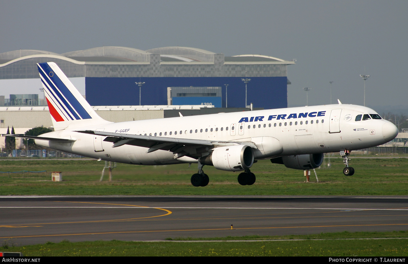 Aircraft Photo of F-GGEF | Airbus A320-111 | Air France | AirHistory.net #517923