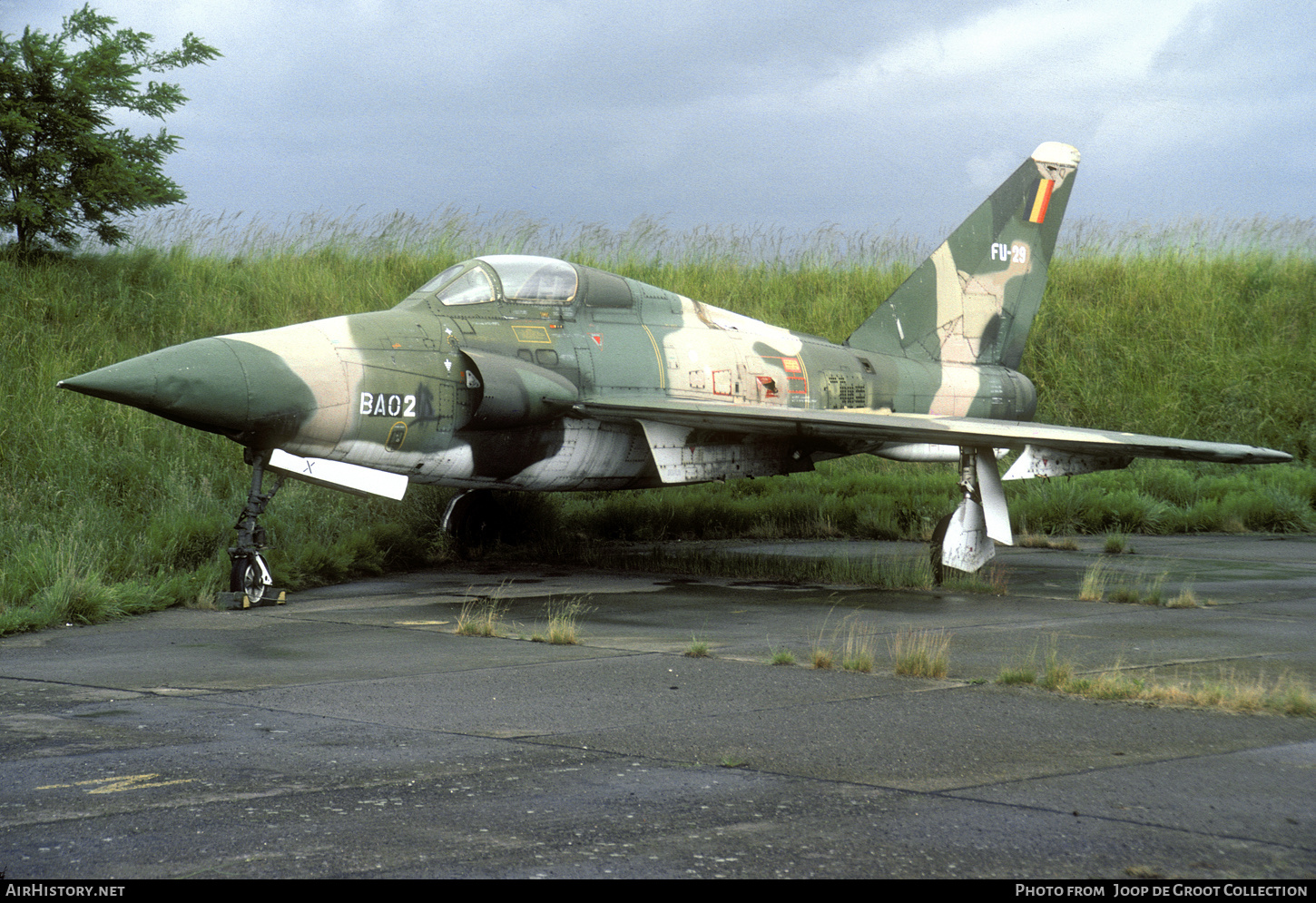 Aircraft Photo of FU-29 / BA02 | Republic F-84F Thunderstreak | Belgium - Air Force | AirHistory.net #517946
