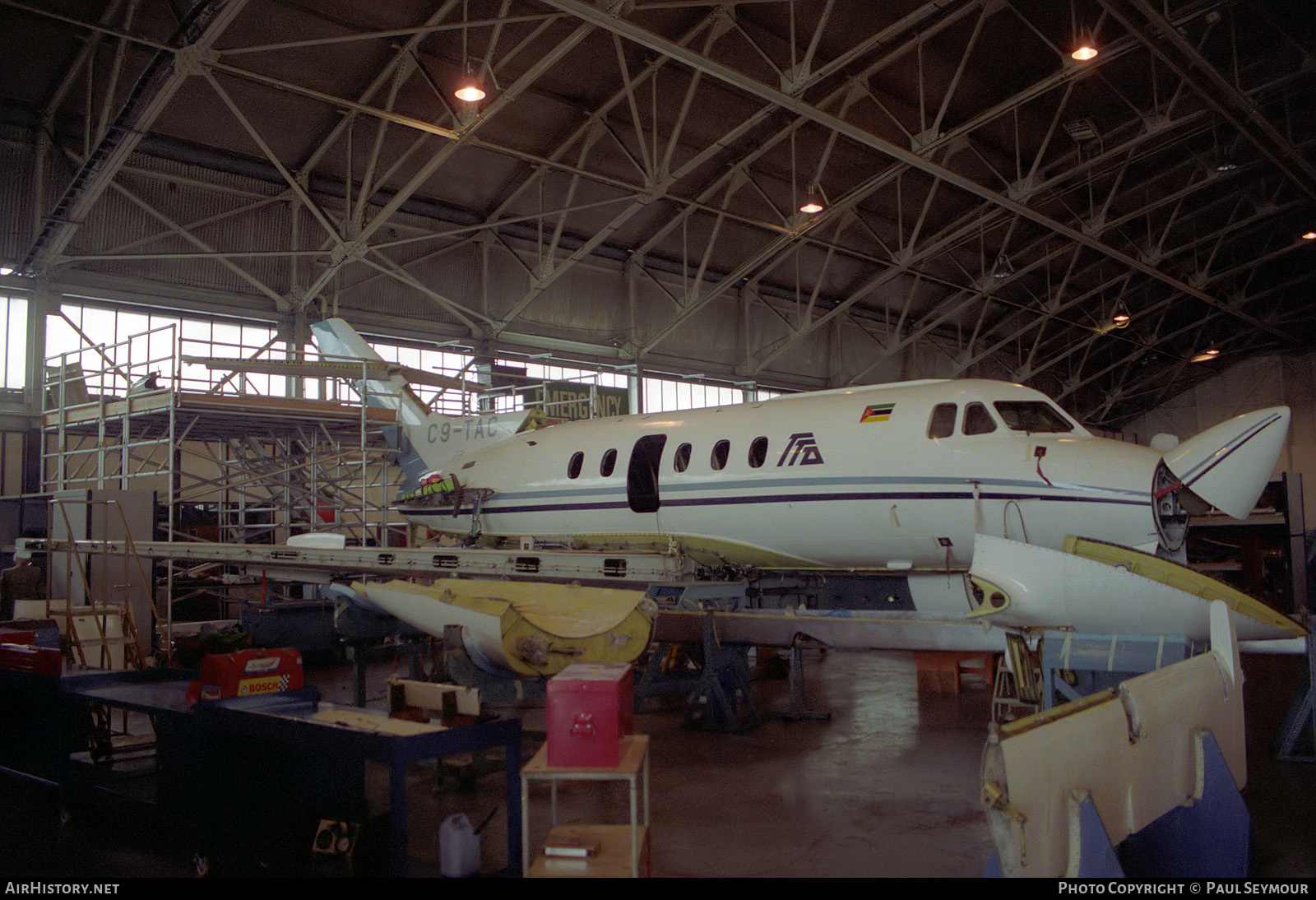 Aircraft Photo of C9-TAC | British Aerospace HS-125-700B | TTA - Transporte e Trabalho Aéreo | AirHistory.net #517972