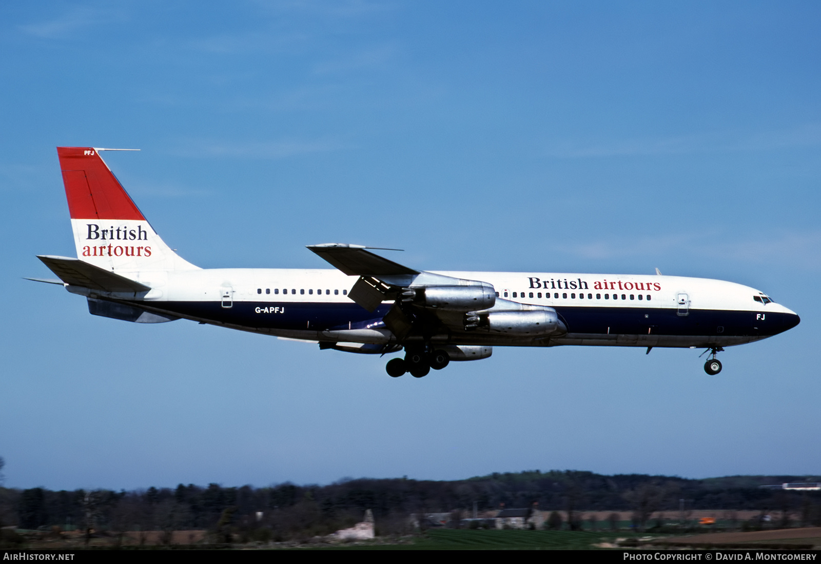 Aircraft Photo of G-APFJ | Boeing 707-436 | British Airtours | AirHistory.net #517975
