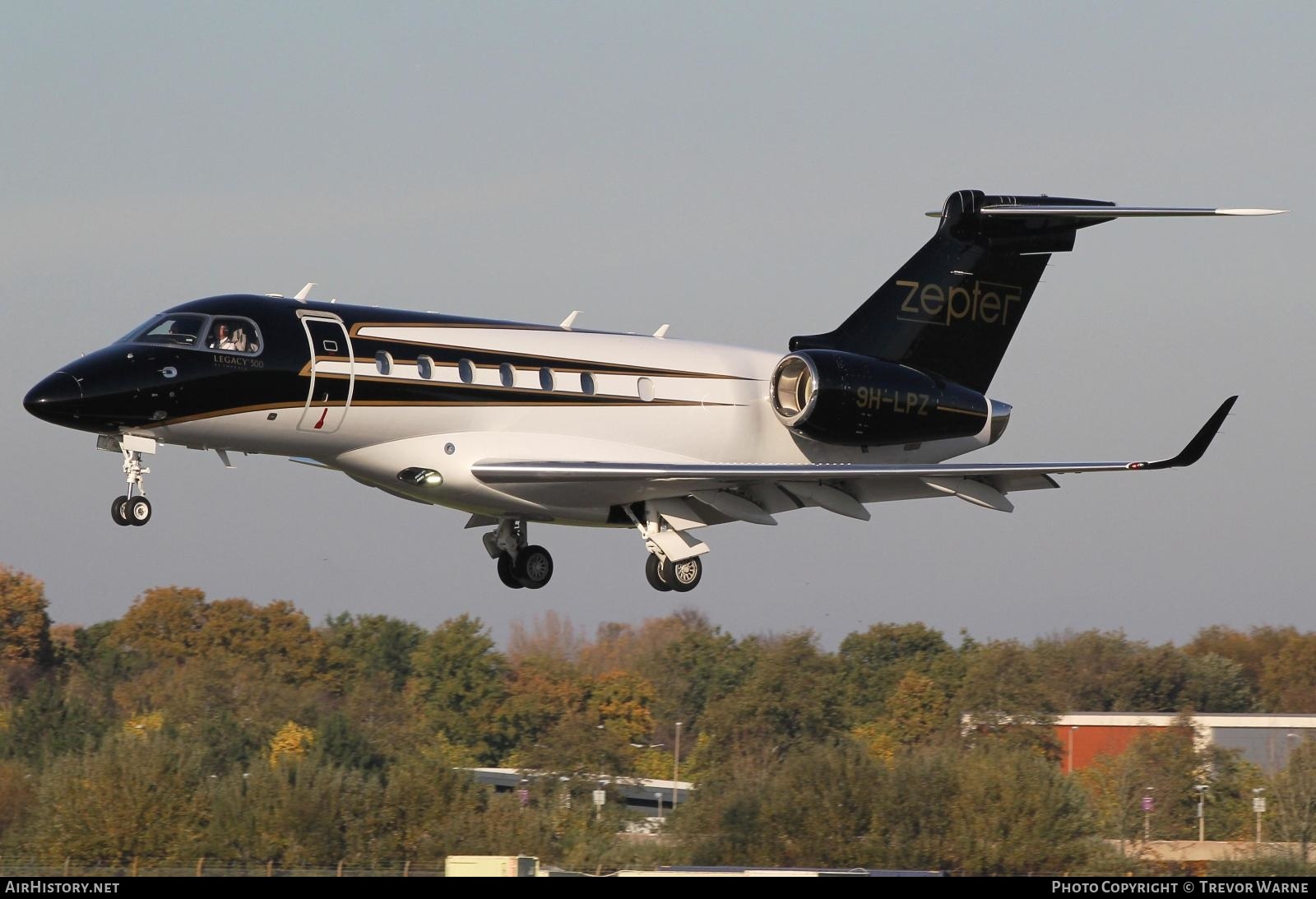 Aircraft Photo of 9H-LPZ | Embraer EMB-550 Legacy 500 | Zepter International | AirHistory.net #517987