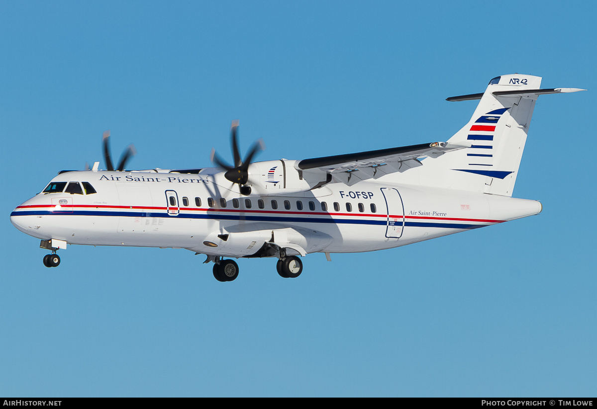 Aircraft Photo of F-OFSP | ATR ATR-42-500 | Air Saint-Pierre | AirHistory.net #517993