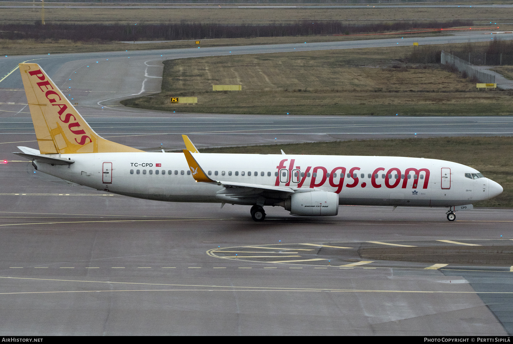 Aircraft Photo of TC-CPD | Boeing 737-82R | Pegasus Airlines | AirHistory.net #517997