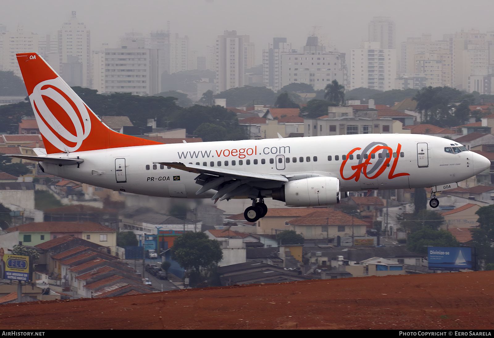 Aircraft Photo of PR-GOA | Boeing 737-7L9 | GOL Linhas Aéreas | AirHistory.net #518008