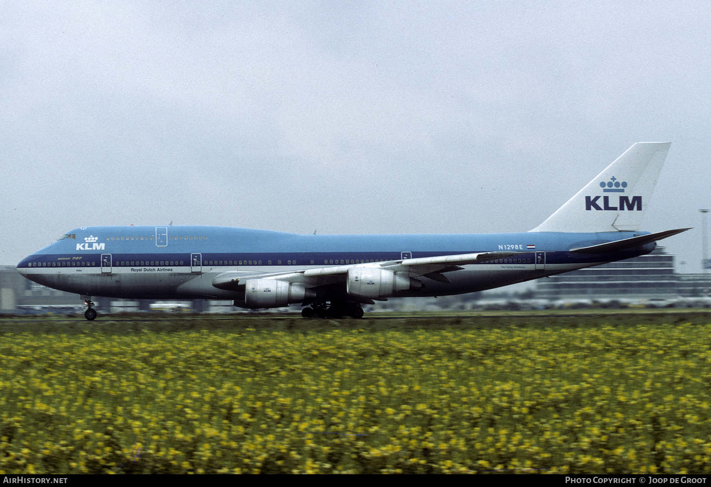 Aircraft Photo of N1298E | Boeing 747-206B(SUD) | KLM - Royal Dutch Airlines | AirHistory.net #518009