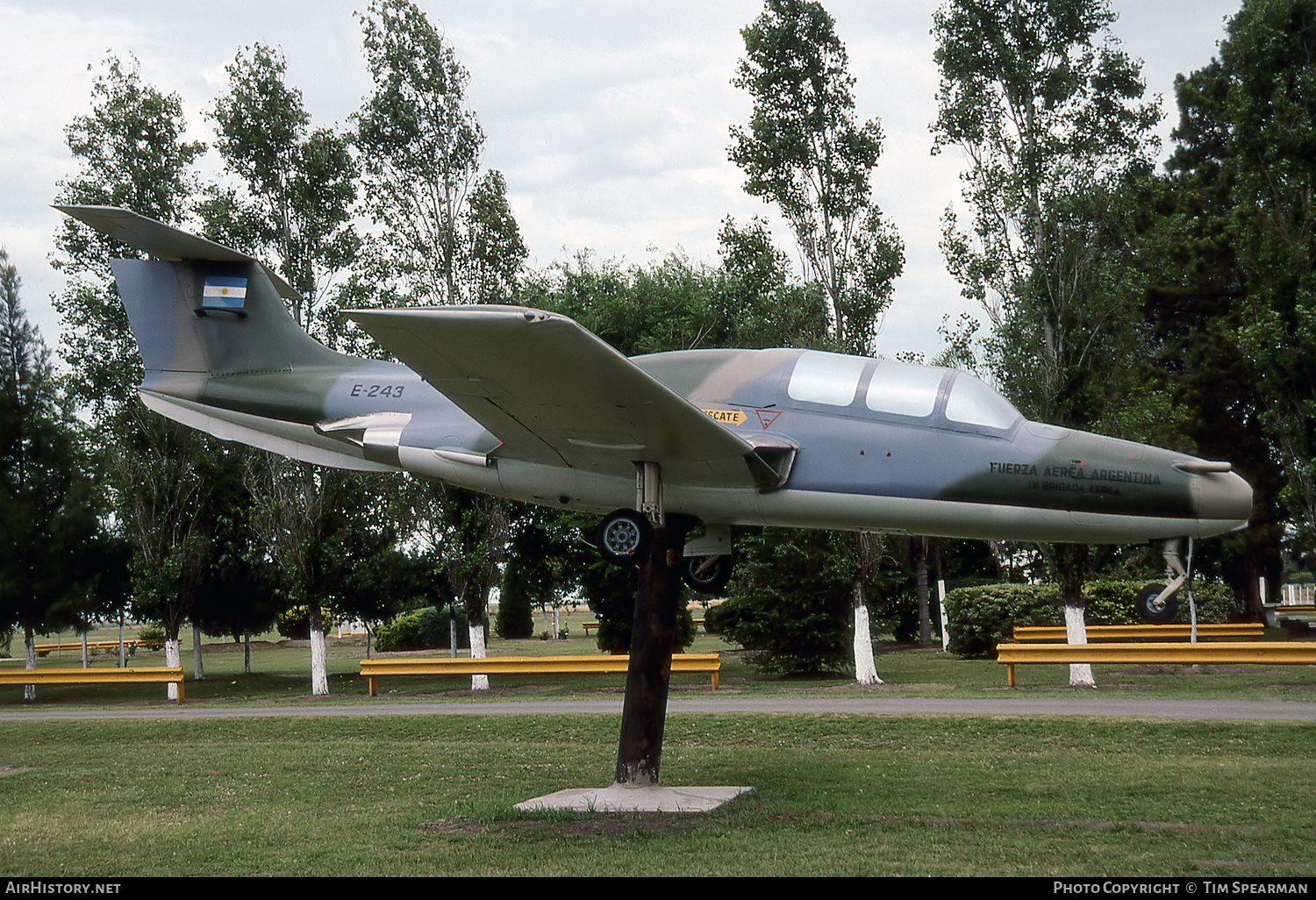 Aircraft Photo of E-243 | FMA MS760A Paris | Argentina - Air Force | AirHistory.net #518013