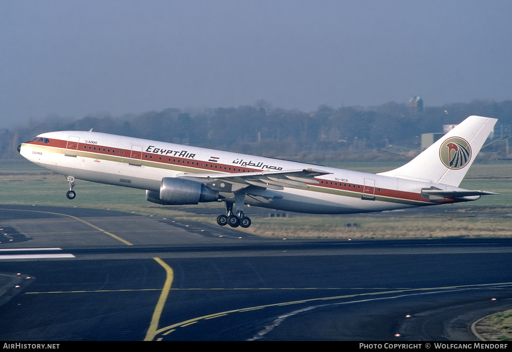 Aircraft Photo of SU-BCB | Airbus A300B4-203 | EgyptAir | AirHistory.net #518017