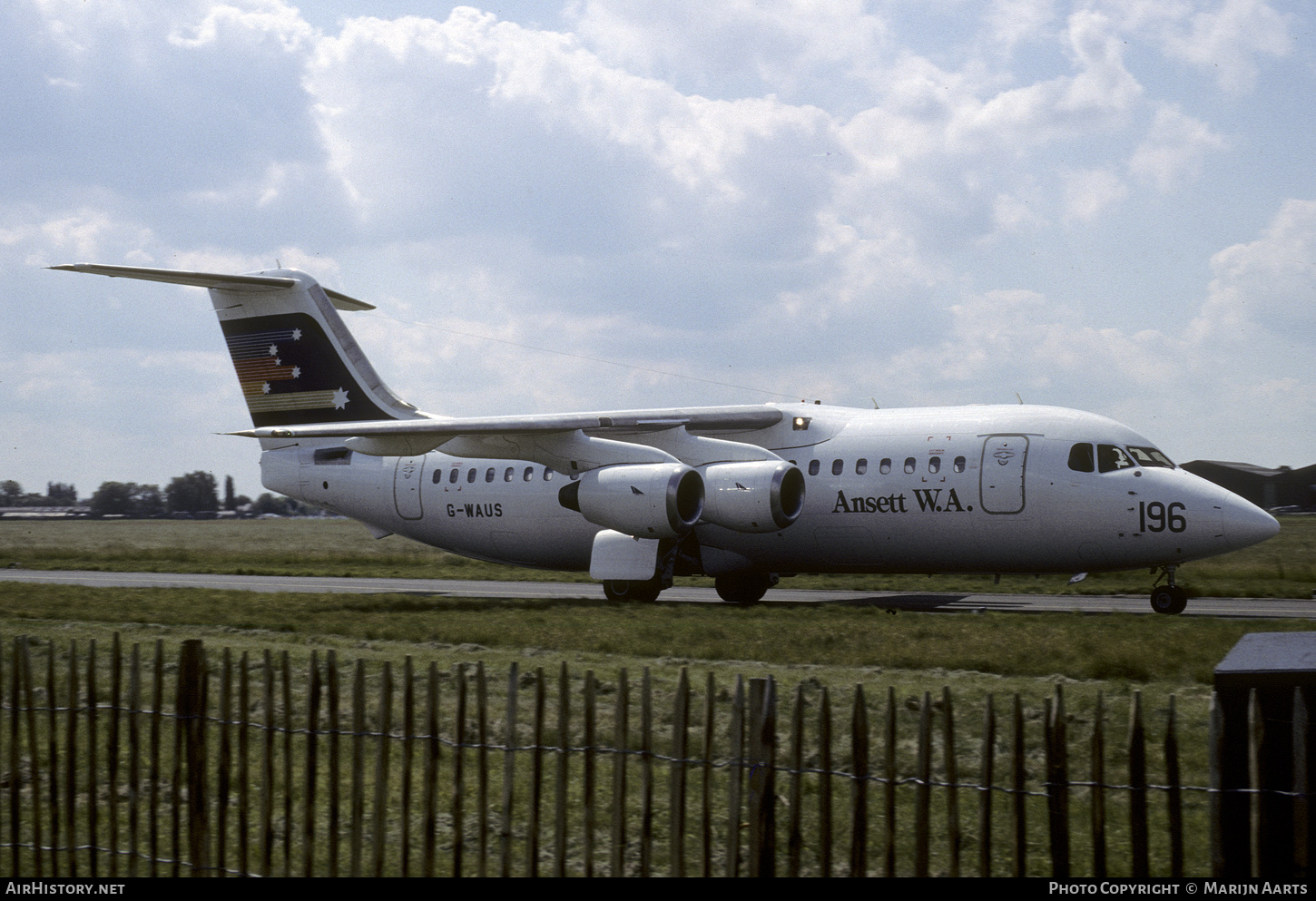 Aircraft Photo of G-WAUS | British Aerospace BAe-146-200 | Ansett W.A. | AirHistory.net #518024