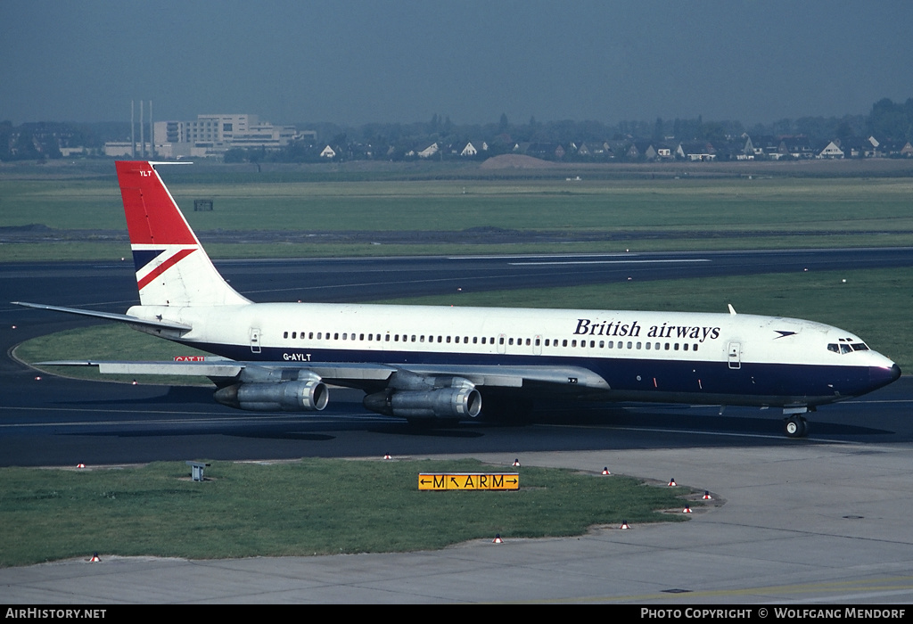 Aircraft Photo of G-AYLT | Boeing 707-336C | British Airways | AirHistory.net #518033