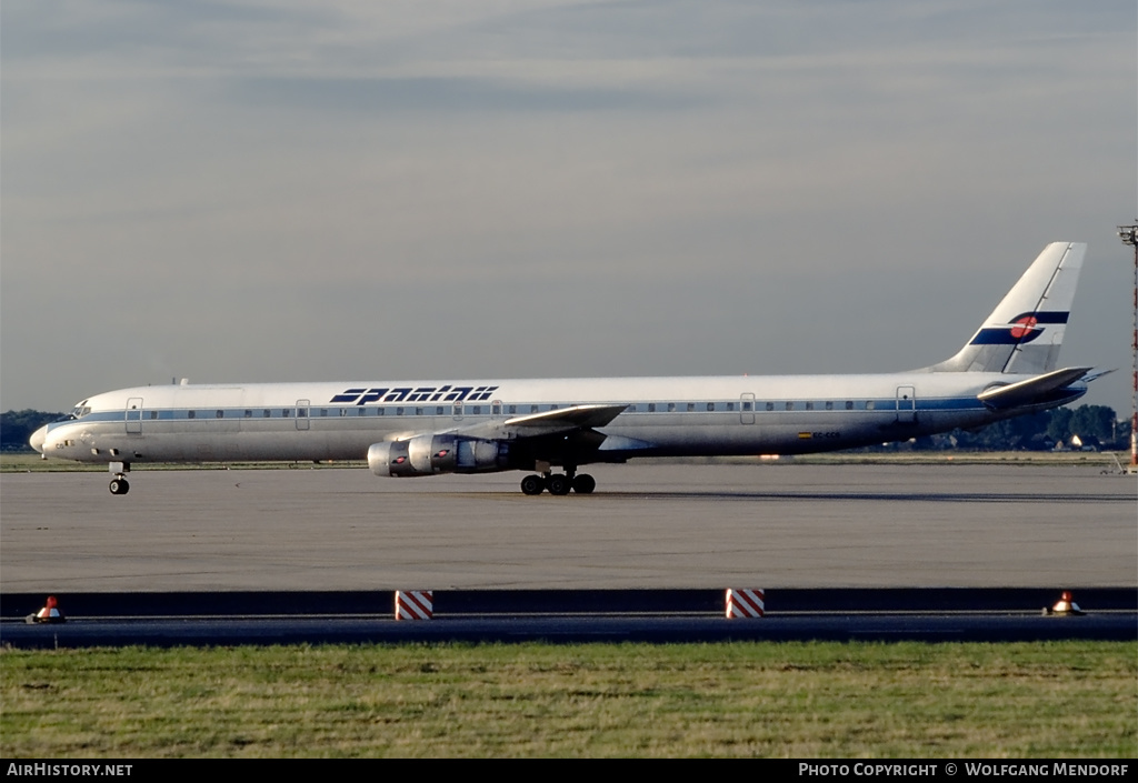 Aircraft Photo of EC-CCG | McDonnell Douglas DC-8-61CF | Spantax | AirHistory.net #518034