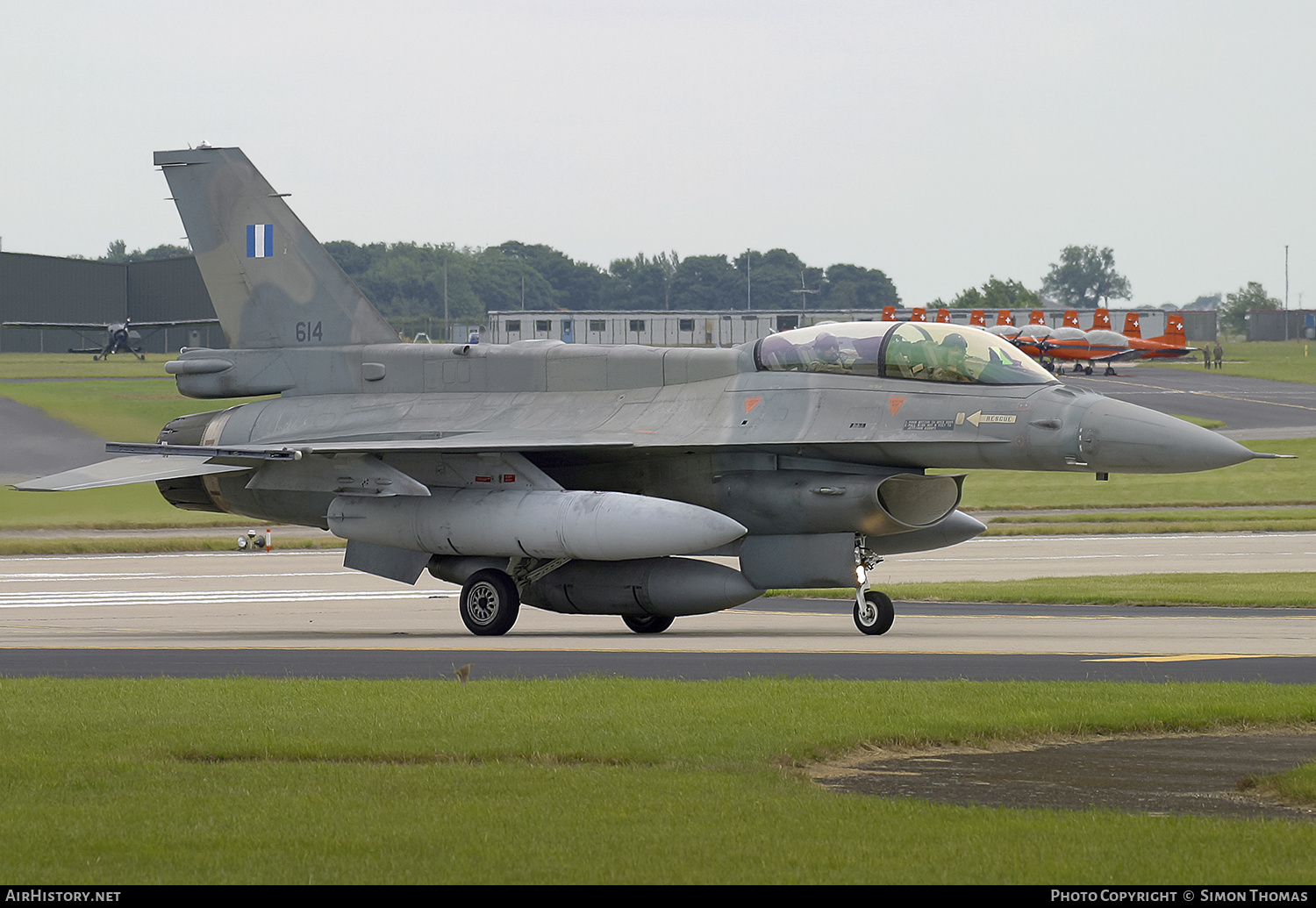 Aircraft Photo of 614 | Lockheed Martin F-16DJ Fighting Falcon | Greece - Air Force | AirHistory.net #518037