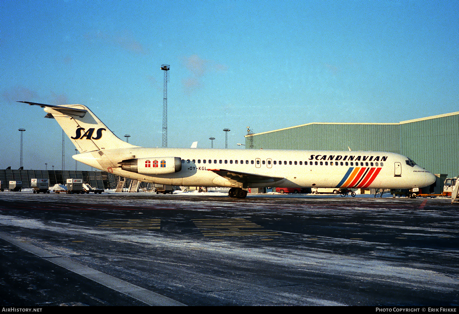 Aircraft Photo of OY-KGL | McDonnell Douglas DC-9-41 | Scandinavian Airlines - SAS | AirHistory.net #518070
