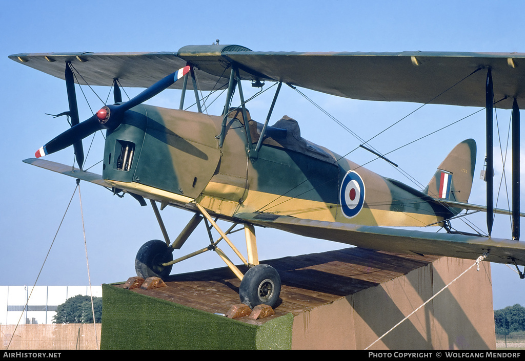 Aircraft Photo of PG732 | De Havilland D.H. 82A Tiger Moth | UK - Air Force | AirHistory.net #518086