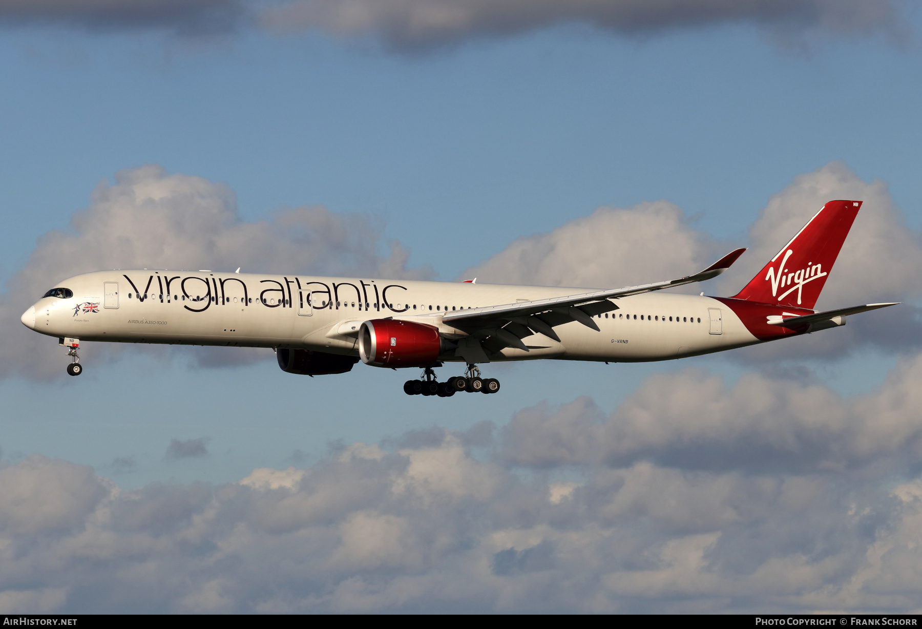 Aircraft Photo of G-VRNB | Airbus A350-1041 | Virgin Atlantic Airways | AirHistory.net #518088