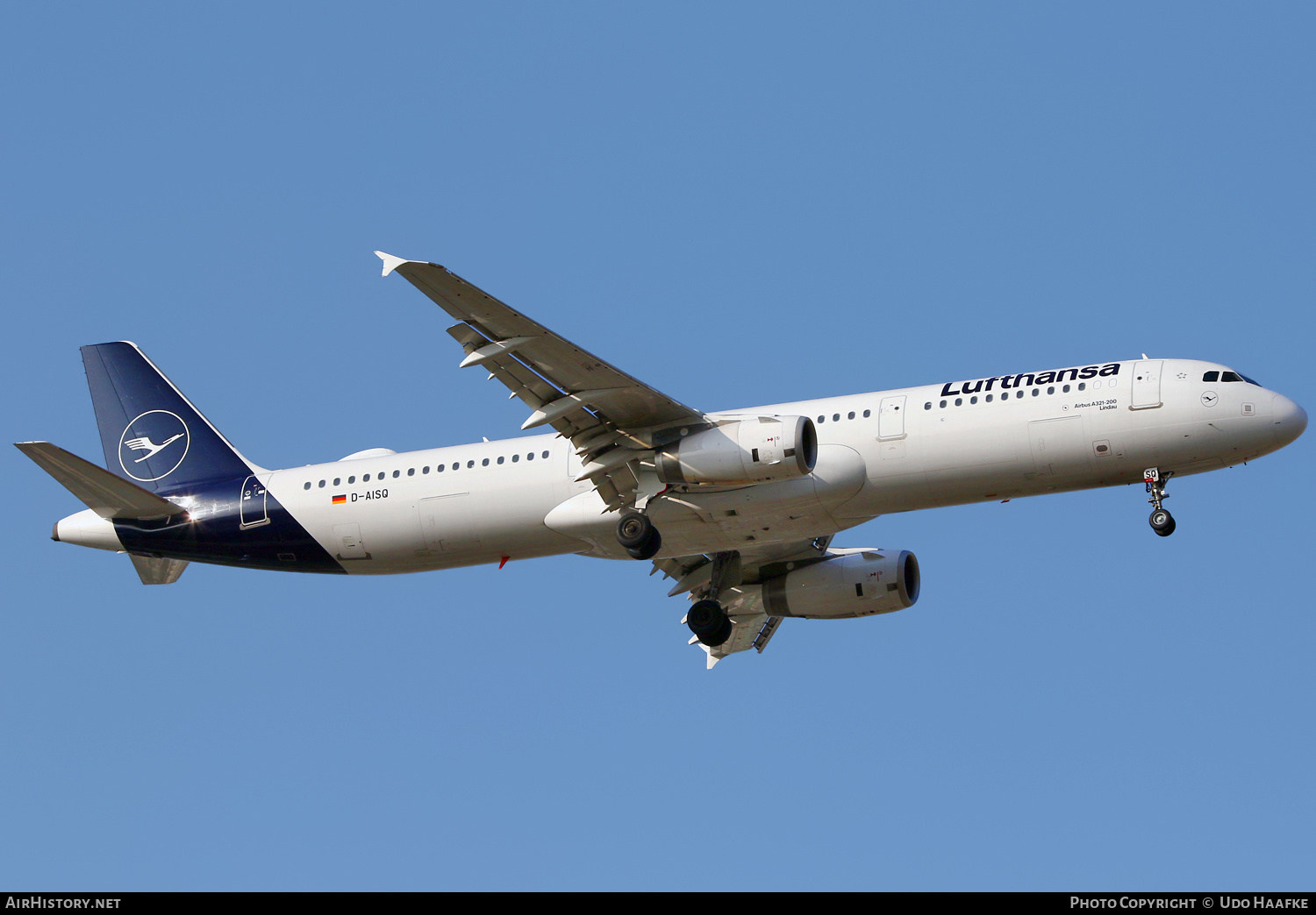 Aircraft Photo of D-AISQ | Airbus A321-231 | Lufthansa | AirHistory.net #518104