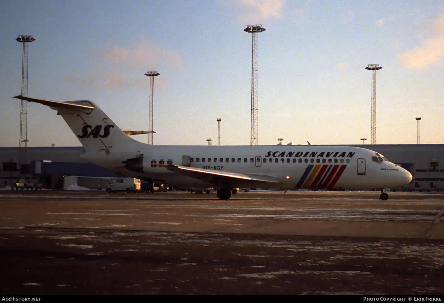 Aircraft Photo of OY-KGF | McDonnell Douglas DC-9-21 | Scandinavian Airlines - SAS | AirHistory.net #518105