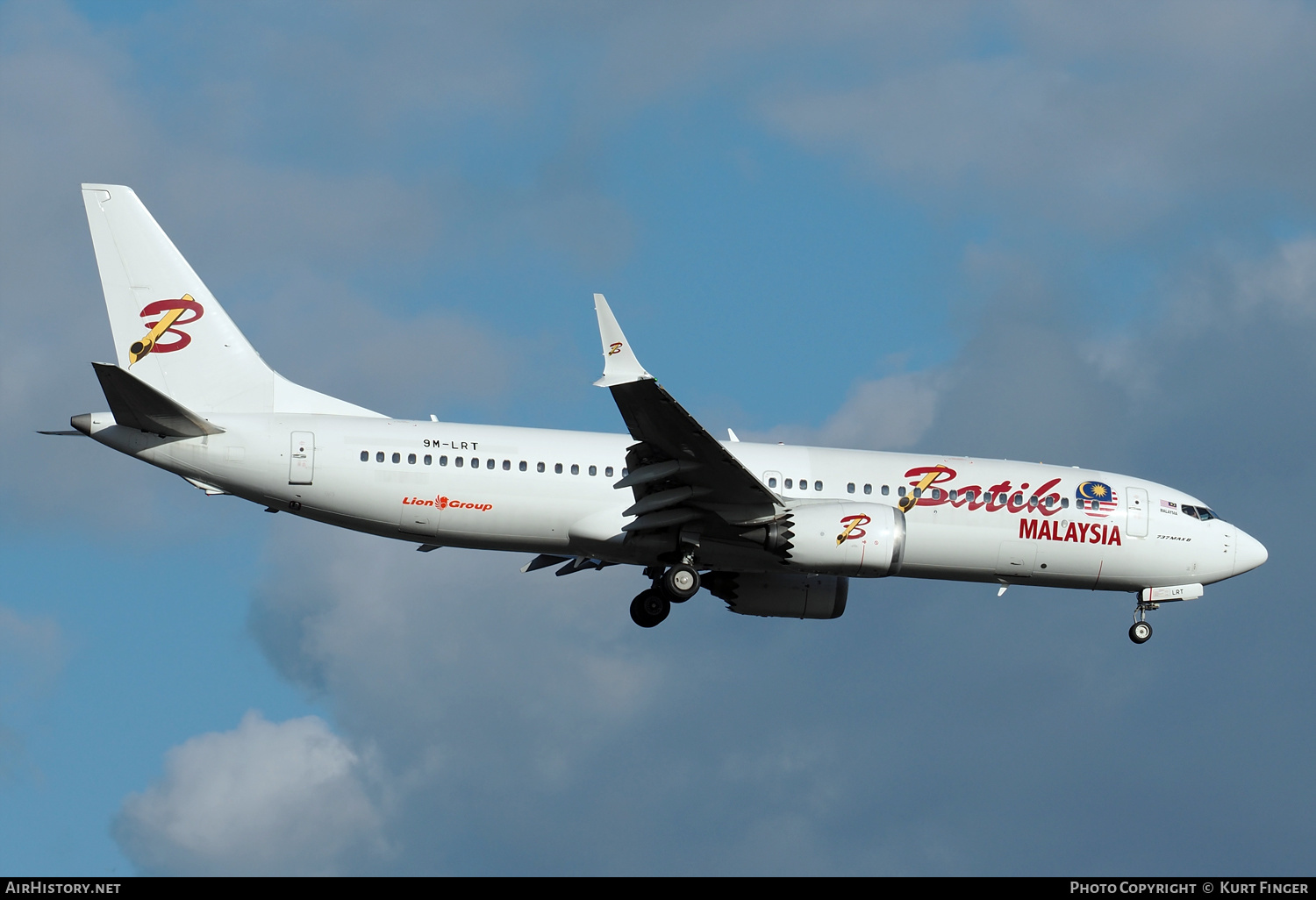 Aircraft Photo of 9M-LRT | Boeing 737-8 Max 8 | Batik Air Malaysia | AirHistory.net #518109