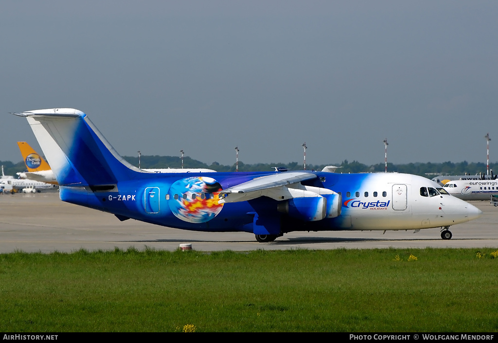 Aircraft Photo of G-ZAPK | British Aerospace BAe-146-200QC | Titan Airways | AirHistory.net #518113