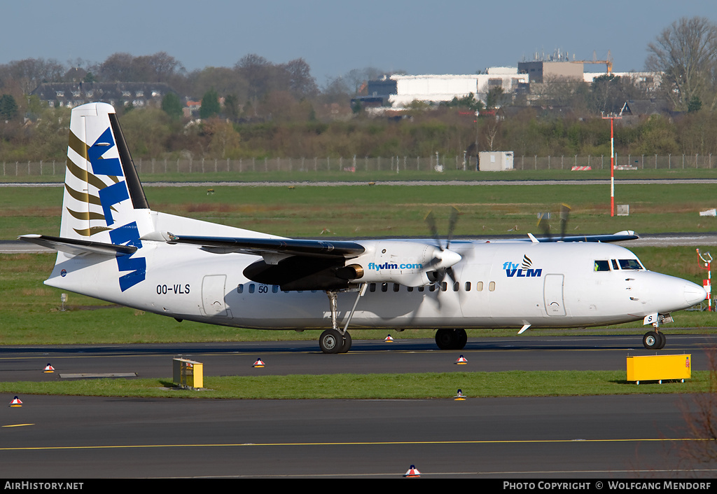 Aircraft Photo of OO-VLS | Fokker 50 | VLM Airlines | AirHistory.net #518116