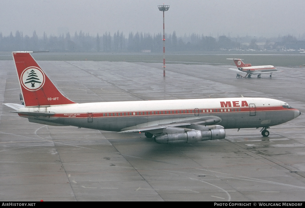 Aircraft Photo of OD-AFT | Boeing 720-023B | MEA - Middle East Airlines | AirHistory.net #518117