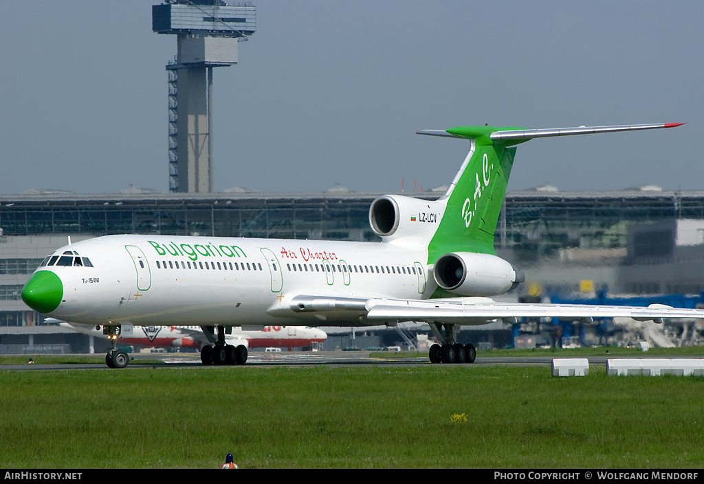 Aircraft Photo of LZ-LCV | Tupolev Tu-154M | Bulgarian Air Charter | AirHistory.net #518123