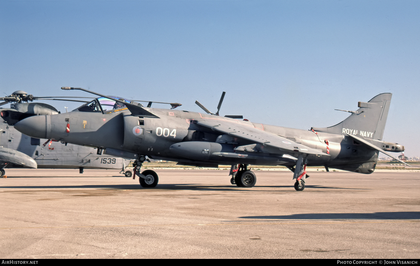Aircraft Photo of ZE697 | British Aerospace Sea Harrier FA2 | UK - Navy | AirHistory.net #518129