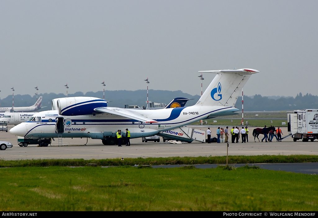 Aircraft Photo of RA-74016 | Antonov An-74TK-100 | Gazpromavia | AirHistory.net #518132