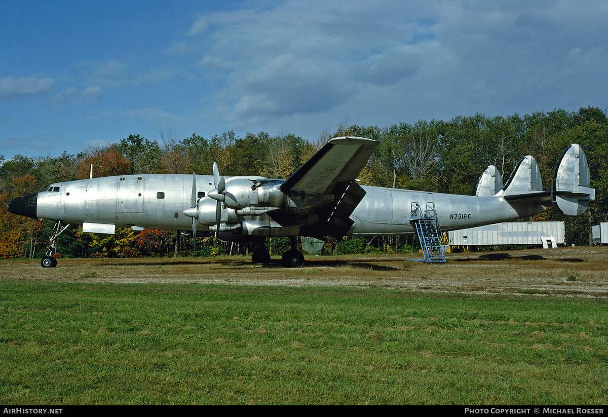 Aircraft Photo of N7316C | Lockheed L-1649A Starliner | AirHistory.net #518149