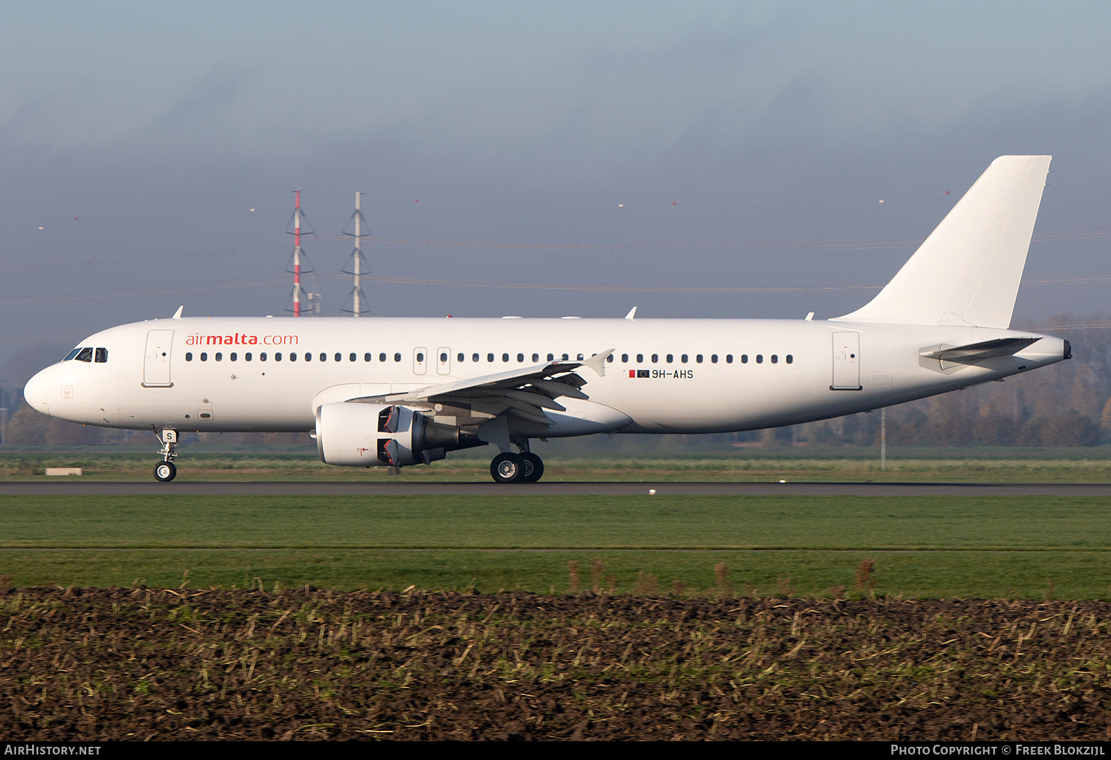 Aircraft Photo of 9H-AHS | Airbus A320-214 | Air Malta | AirHistory.net #518151
