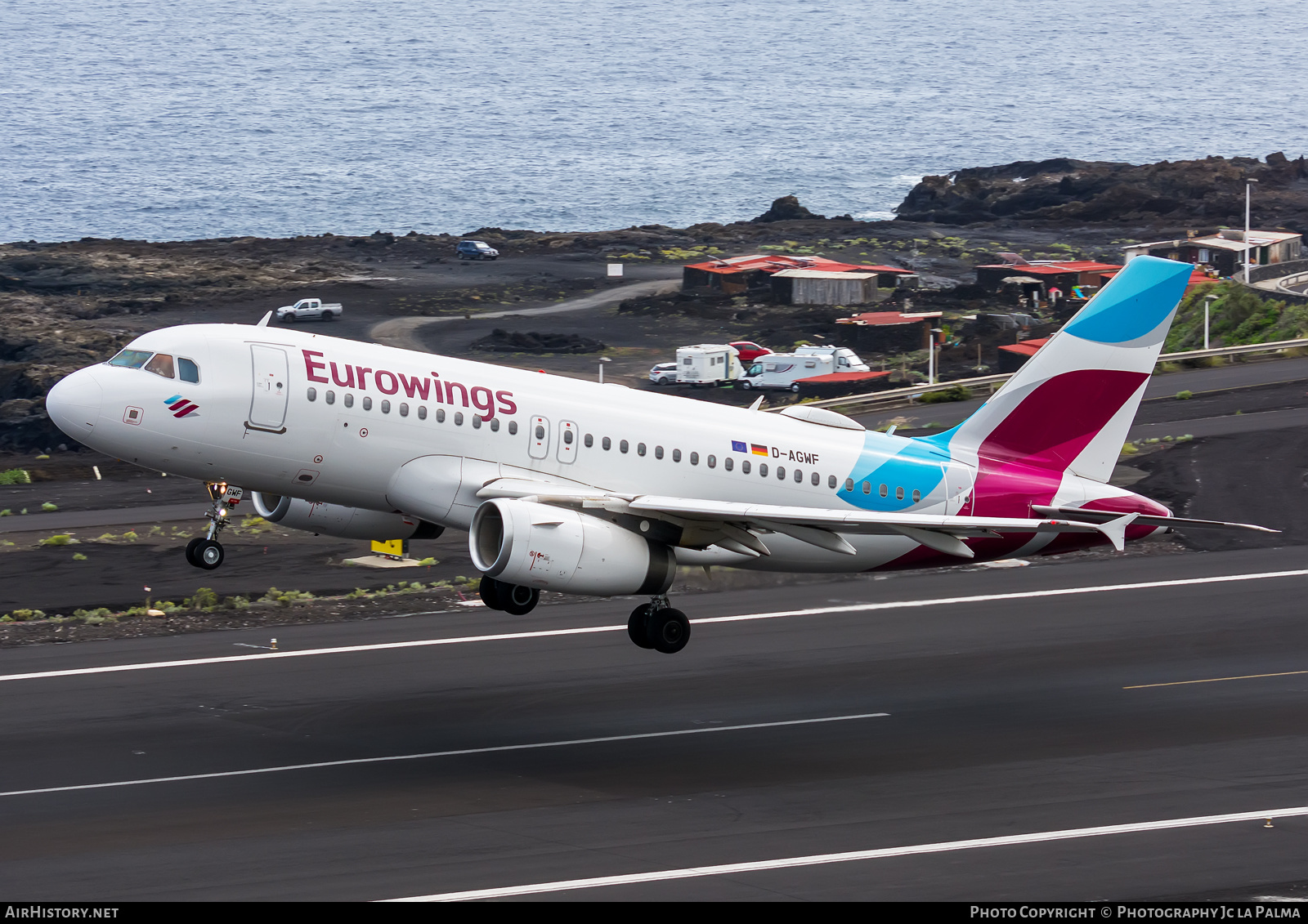 Aircraft Photo of D-AGWF | Airbus A319-132 | Eurowings | AirHistory.net #518153