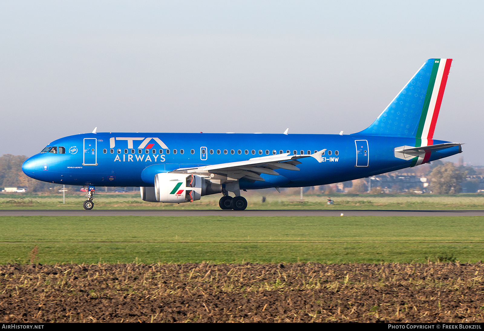 Aircraft Photo of EI-IMW | Airbus A319-111 | ITA Airways | AirHistory.net #518157
